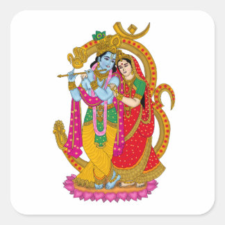Radha Krishna Sticker