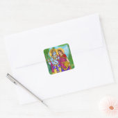 Radha Krishna Sticker (Envelop)