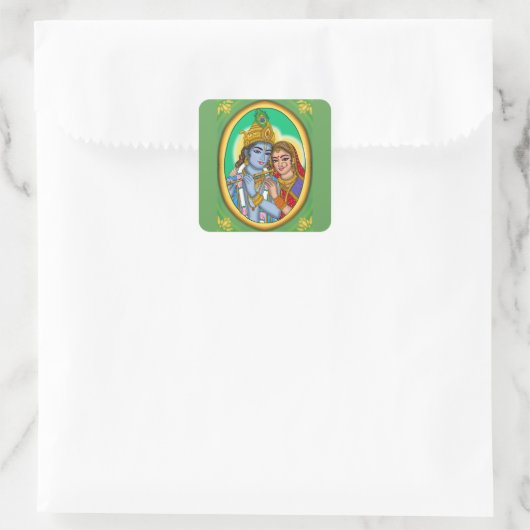 Radha Krishna Sticker (Tas)