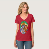 Radha Krishna T-shirt (Voorkant volledig)
