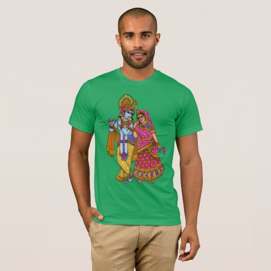 Radha Krishna T-Shirt (Voorkant volledig)