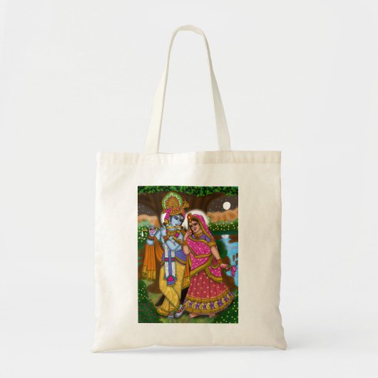 Radha Krishna-tas Tote Bag (Voorkant)