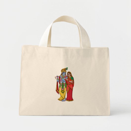 Radha Krishna Tote Bag (Voorkant)