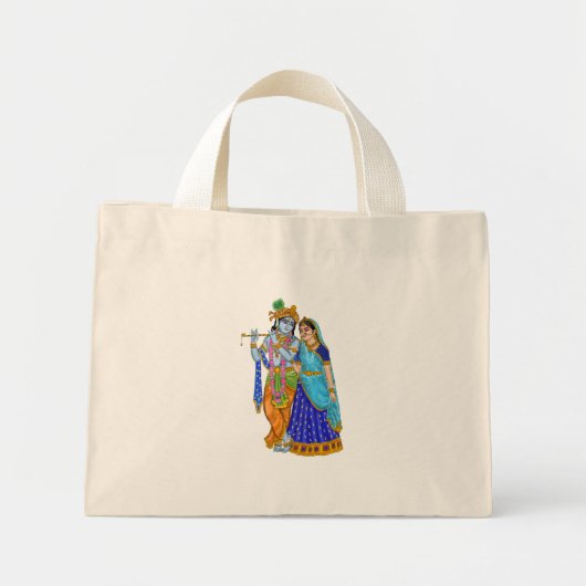 Radha Krishna Tote Bags Mini Tote Bag (Voorkant)