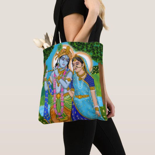 Radha Krishna Tote Bags Tote Bag (Dichtbij)