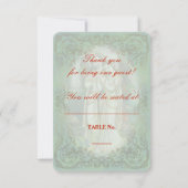 Radha Krishna Trouwcollectie - Plaatshaduwkaart Kaart (Achterkant)