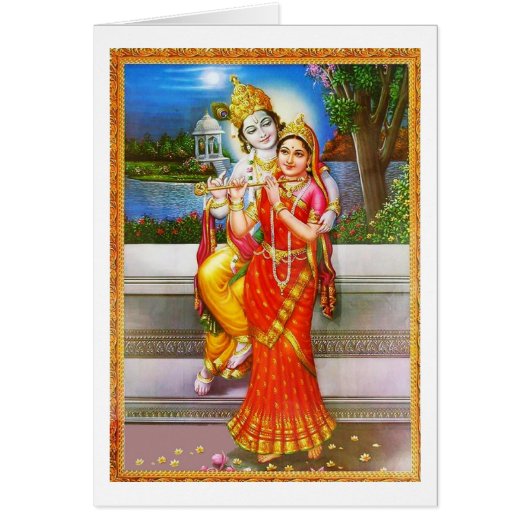 Radha KRISHNA voor liefde, vrede in voorspoed (Voorkant)