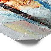 Radha_krishna's liefde-Poster Poster (Hoek)