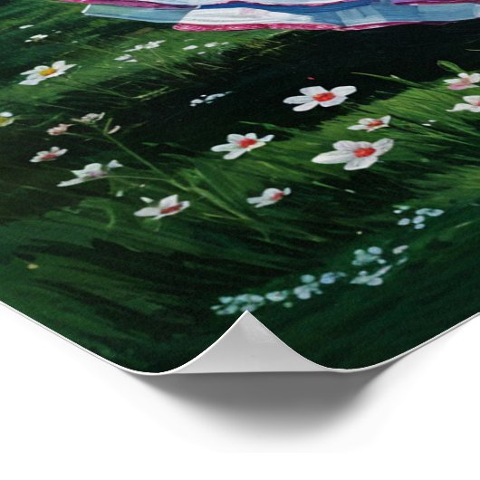 Radha Rani in Vrindavan Poster (Hoek)