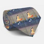 Radha 's nachts. Mughal schilderen Ca 1650th door  Stropdas (Opgerold)