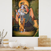 RadhaKrishna Poster (Keuken)