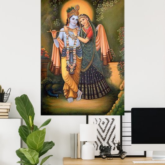 RadhaKrishna Poster (Thuiskantoor)