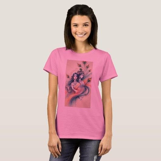 RADHE KRISHANA T-SHIRT (Voorkant volledig)