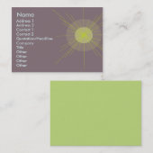 Radiaal - Chubby Visitekaartje (Voorkant / Achterkant)