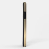 Radiaal Goud Metaal | Aangepast Case-Mate iPhone Case (Achterkant/rechts)