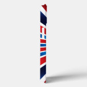 Radiaal Patroon Rood Blauw Case-Mate iPhone Case (Achterkant / Rechts)