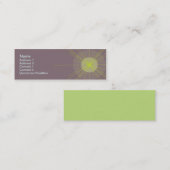 Radiaal - Skinny Mini Visitekaartje (Voorkant / Achterkant)