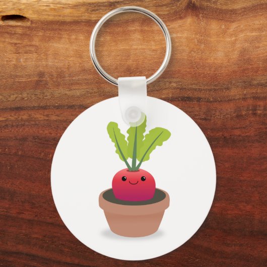 Radiaal teken sleutelhanger (Voorkant)