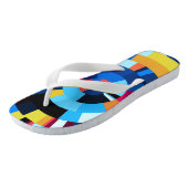 Radiaaltegels Teenslippers (Schuin)