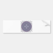 Radial Design Art Print Bumpersticker (Voorkant)