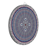 Radial Design Art Print Dartbord (Voorkant Links)
