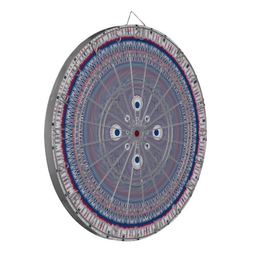 Radial Design Art Print Dartbord (Voorkant Links)