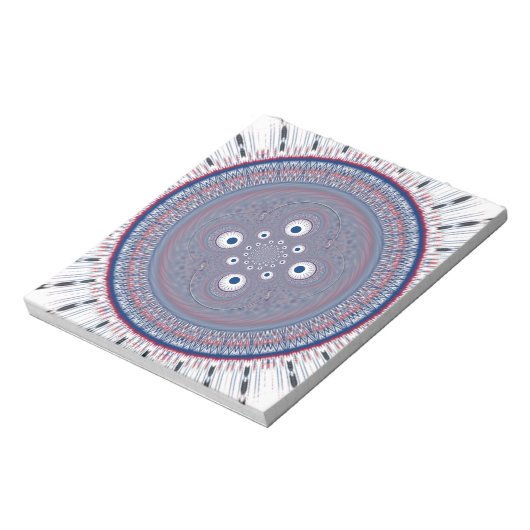 Radial Design Art Print Notitieblok (Linkerzijde)