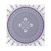 Radial Design Art Print Notitieblok (Voorkant)