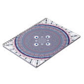 Radial Design Art Print Notitieboek (Linkerzijde)