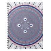 Radial Design Art Print Notitieboek (Voorkant)