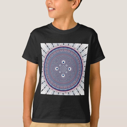 Radial Design Art Print T-shirt (Voorkant)