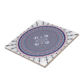 Radial Design Art Print Tegeltje (Zijkant)