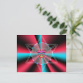 Radial Merkaba Briefkaart (Staand voorkant)