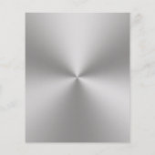 Radiale Dubbelzijdige Borstelmetaal Uiterlijk Flyer (Achterkant)