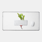 Radiale illustratie cartoon bureaumat (Keyboard & Muis)