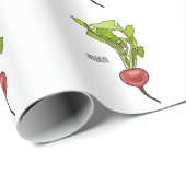 Radiale illustratie cartoon cadeaupapier (Rol Hoek)