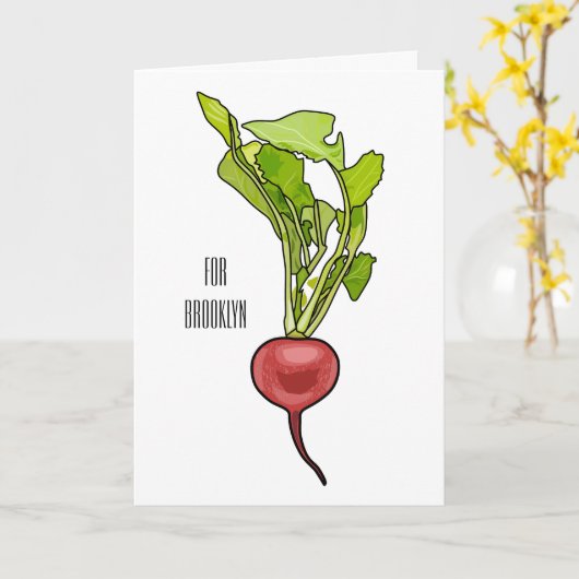 Radiale illustratie cartoon kaart (Gele Bloem)