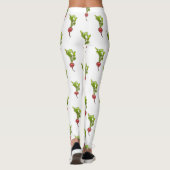 Radiale illustratie cartoon leggings (Achterkant)