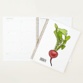 Radiale illustratie cartoon planner (Display)