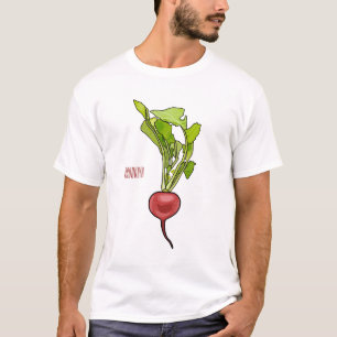 Radiale illustratie cartoon t-shirt