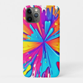 Radiale kleur burst art Case-Mate iPhone case