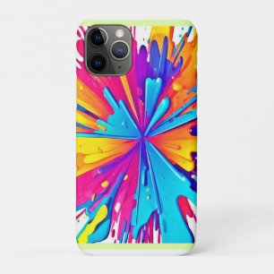 Radiale kleur burst art Case-Mate iPhone case