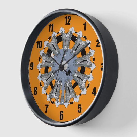 Radiale motorwandklok (Hoek)