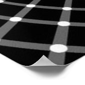 Radiale optische illusie poster (Hoek)