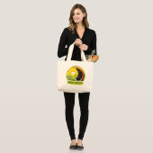 Radiale positiviteit grote tote bag (Voorkant (model))