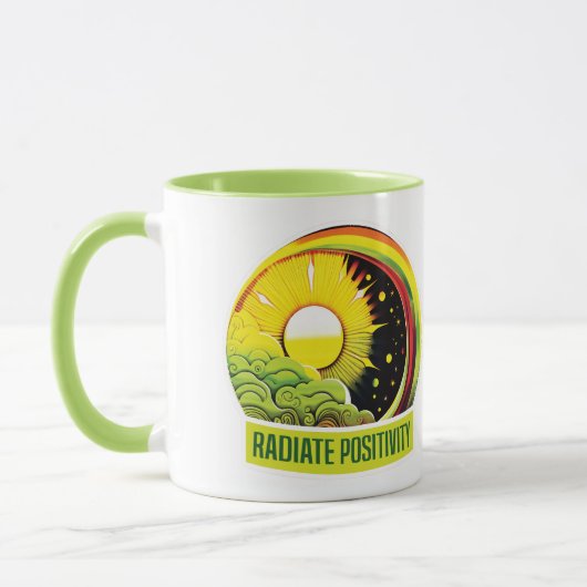 Radiale positiviteit mok (Links)