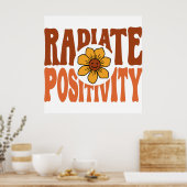 Radiale positiviteit poster (Keuken)