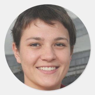 Radiale positiviteit ronde sticker