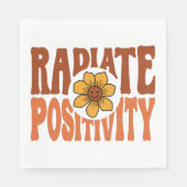 Radiale positiviteit servet (Voorkant)