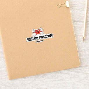 Radiale positiviteit sticker